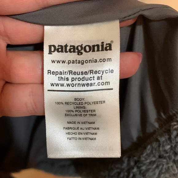 Patagonia Los Gatos Fleece Vest Sz S in Noble Grey - Picture 7 of 12